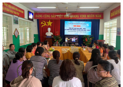 TRƯỜNG MẦM NON 13/3 THAM DỰ HỘI NGHỊ TỔNG KẾT NĂM HỌC 2024-2025 VÀ TRIỂN KHAI NHIỆM VỤ NĂM HỌC 2025-2026