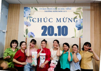 Chúc mừng ngày phụ nữ Việt Nam 20/10