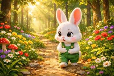 Câu truyện: Bé thỏ và bí mật của cơ thể