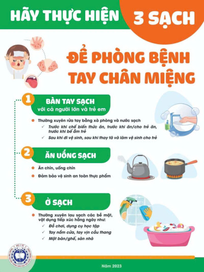TUYÊN TRUYỀN PHÒNG CHỐNG BỆNH TAY CHÂN MIỆNG 