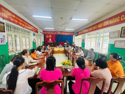💢TRƯỜNG MN 13/3 TỔ CHỨC HỌP BĐD HỘI CMHS CUỐI NĂM HỌC  2025-2026