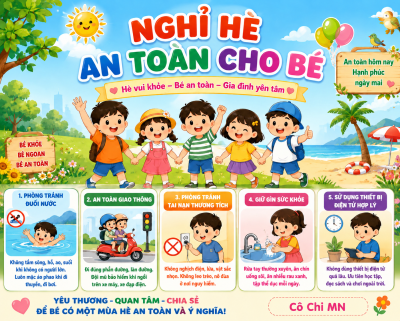 🌈NGHỈ HÈ AN TOÀN CHO TRẺ MẦM NON