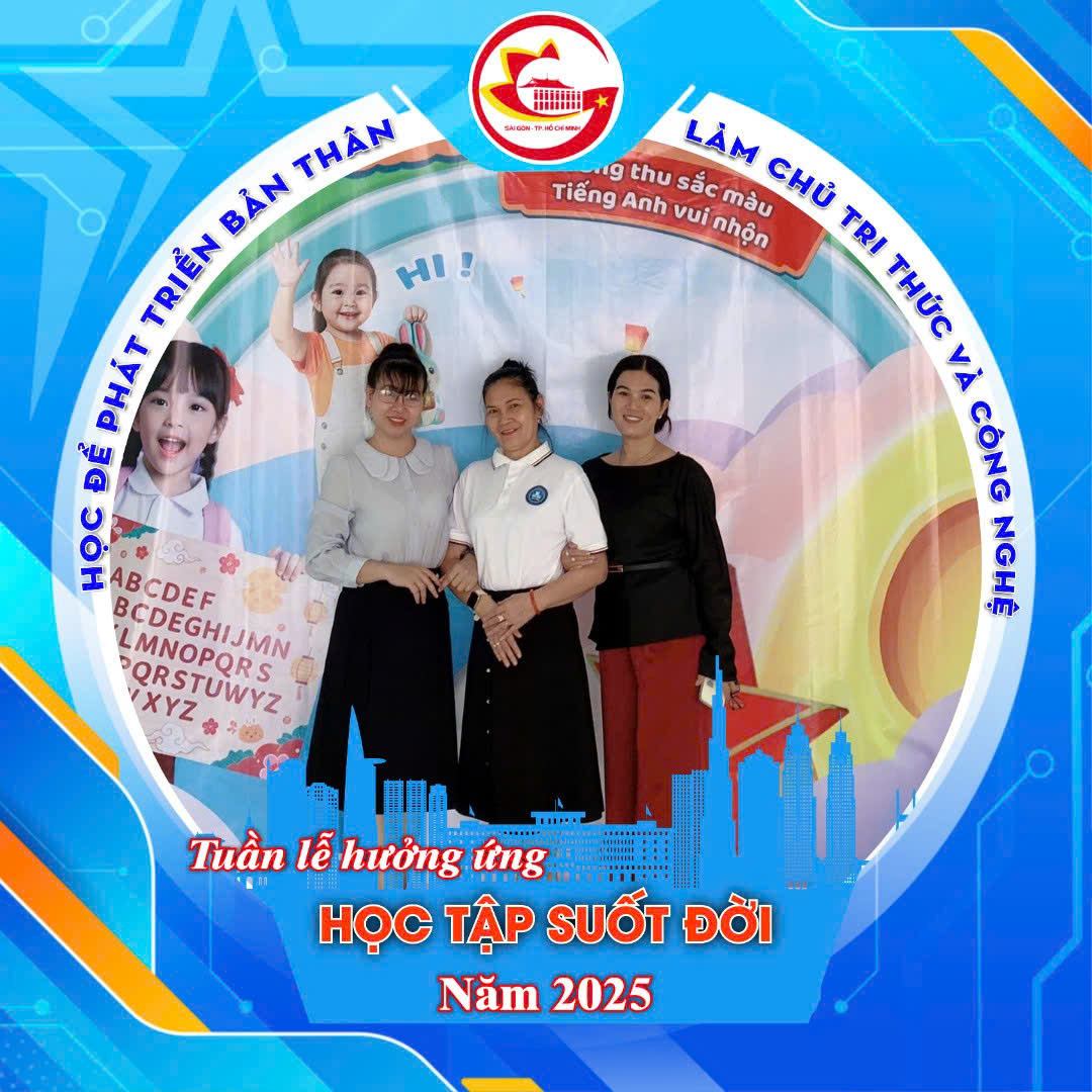 BGH Trường Mầm Non 13/3 Hưởng ứng tuần lễ Học tập suốt đời năm 2025
