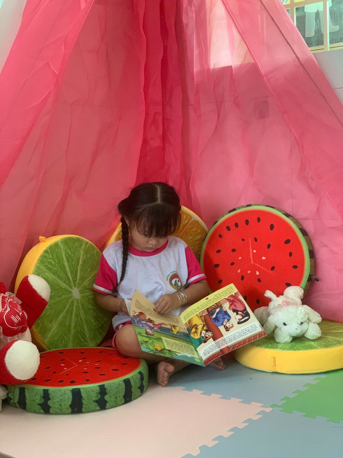 🌟Trường Mầm non 13/3 hân hoan chào mừng Ngày Sách và Văn hóa đọc Việt Nam lần thứ 5