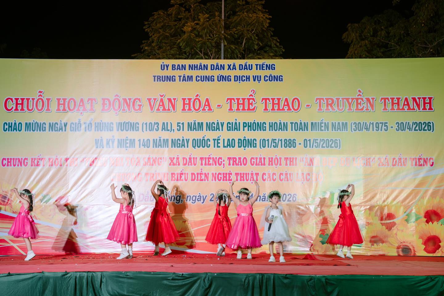 ⭐️CHUNG KẾT HỘI THI “THIẾU NHI TỎA SÁNG”XÃ DẦU TIẾNG LẦN THỨ I – NĂM 2026⭐️